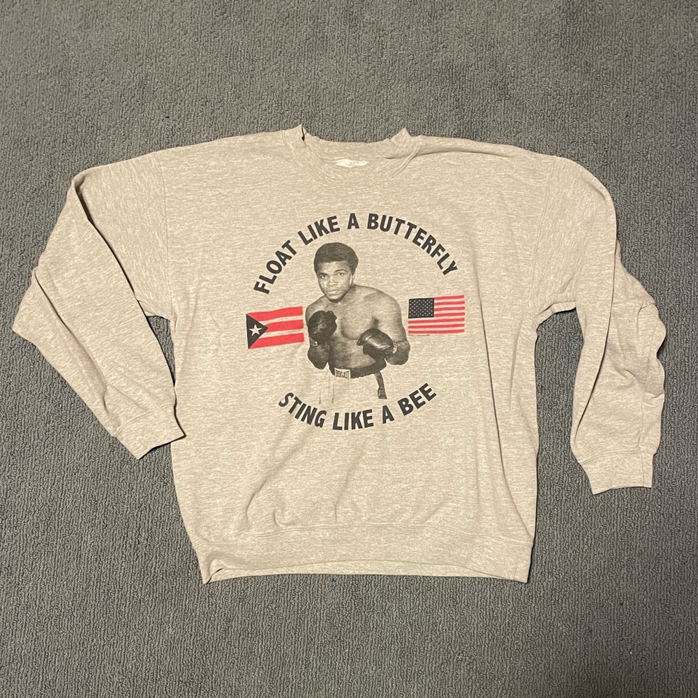 Vintage Muhammed Ali Crew Neck Sweatshirt